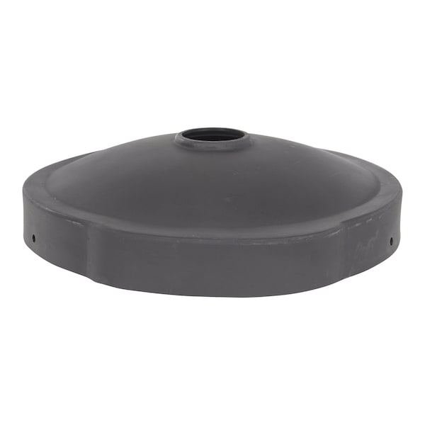 DRUM RECYCLING LID FLAPS 55 GAL BLACK UNIVERSAL